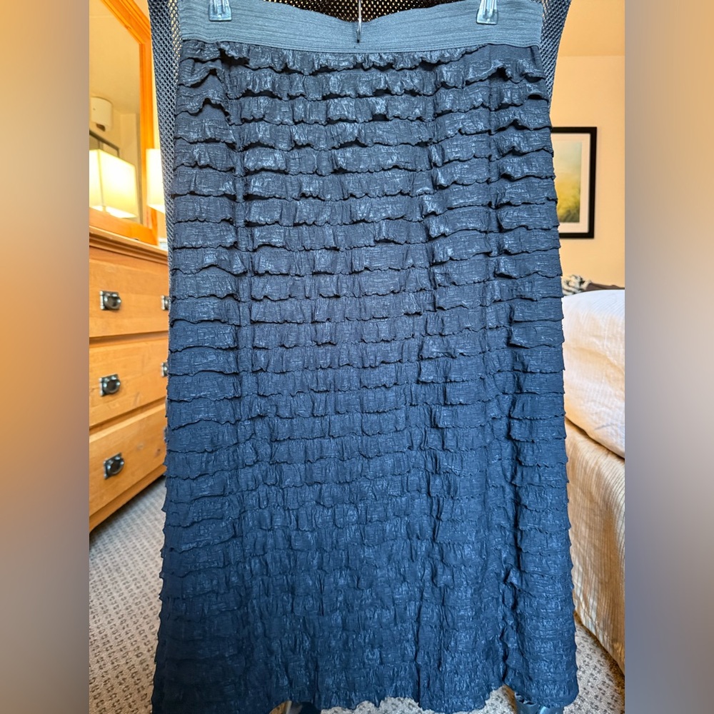 Charcoal Textured Skirt